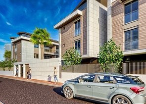 Квартиры планировки 1+1 , 2+1 и 3+1 в микрорайоне Эрменек - Анталия 