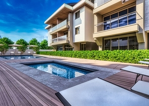 Квартиры планировки 1+1 , 2+1 и 3+1 в микрорайоне Эрменек - Анталия 