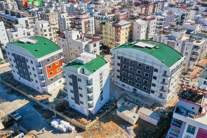 Квартиры планировки 2+1 и 3+1 в микрорайоне Гебизли - Анталия 