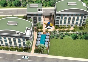 Квартиры планировки 2+1 и 3+1 в микрорайоне Гебизли - Анталия 