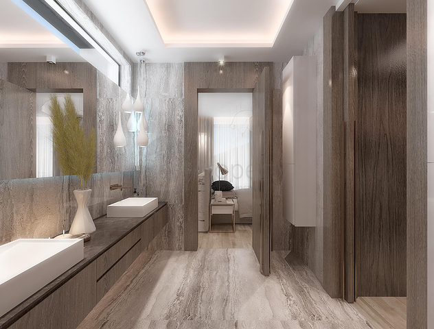 Виллы планировки 5+2 в районе Дошемеалты - Анталия 