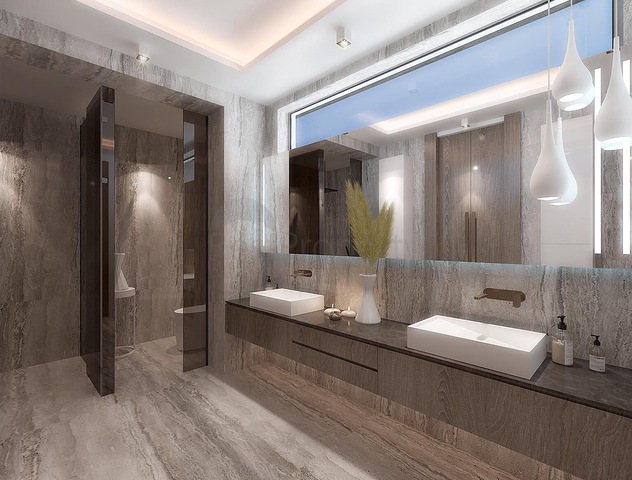 Виллы планировки 5+2 в районе Дошемеалты - Анталия 