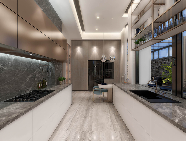 Виллы планировки 5+2 в районе Дошемеалты - Анталия 