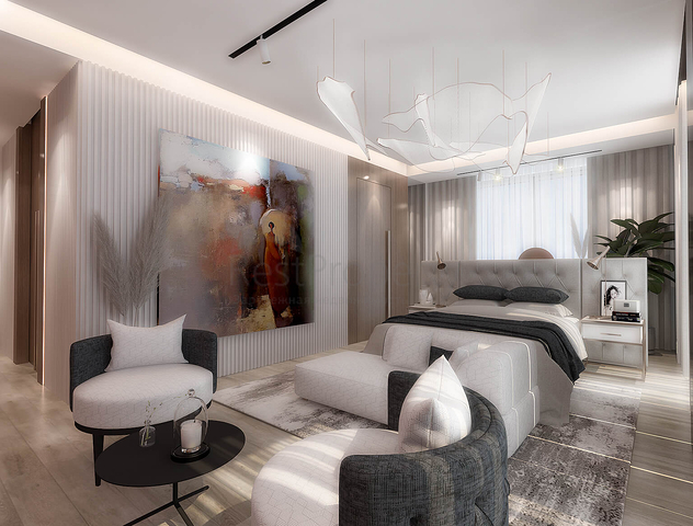 Виллы планировки 5+2 в районе Дошемеалты - Анталия 