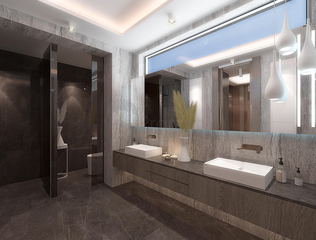 Виллы планировки 5+2 в районе Дошемеалты - Анталия 