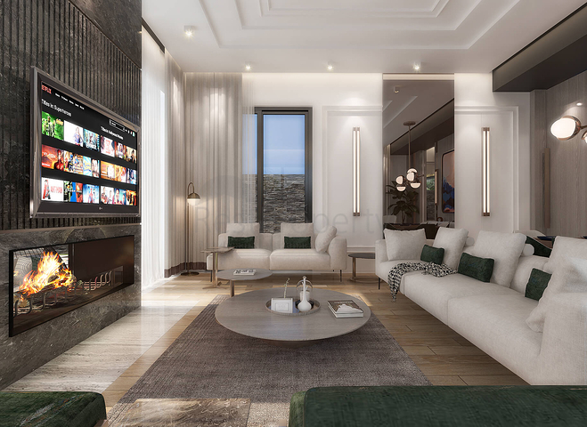 Виллы планировки 5+2 в районе Дошемеалты - Анталия 