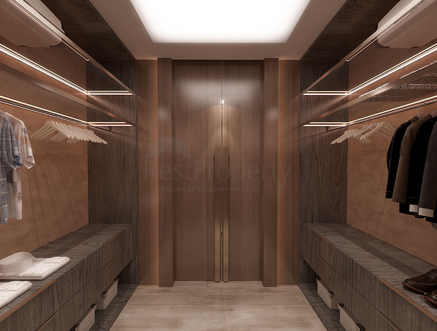 Виллы планировки 5+2 в районе Дошемеалты - Анталия 