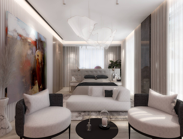 Виллы планировки 5+2 в районе Дошемеалты - Анталия 