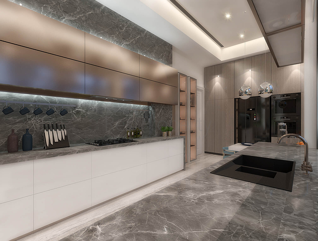 Виллы планировки 5+2 в районе Дошемеалты - Анталия 