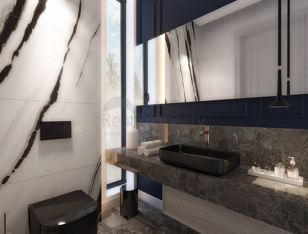 Виллы планировки 5+2 в районе Дошемеалты - Анталия 