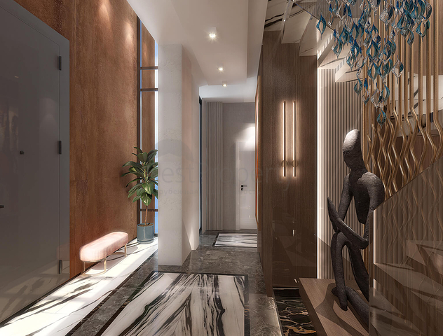 Виллы планировки 5+2 в районе Дошемеалты - Анталия 