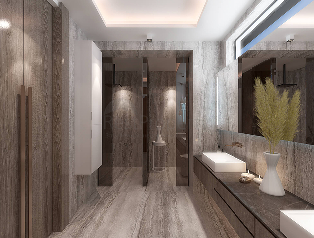 Виллы планировки 5+2 в районе Дошемеалты - Анталия 