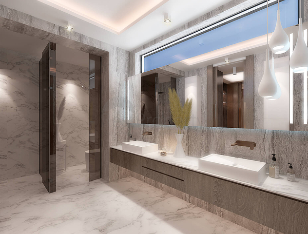 Виллы планировки 5+2 в районе Дошемеалты - Анталия 