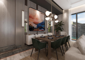 Виллы планировки 5+2 в районе Дошемеалты - Анталия 