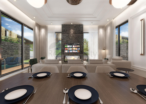 Виллы планировки 5+2 в районе Дошемеалты - Анталия 