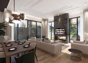 Виллы планировки 5+2 в районе Дошемеалты - Анталия 