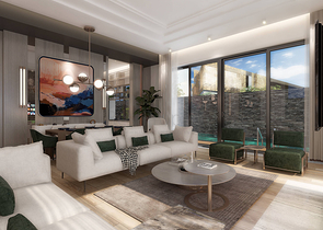 Виллы планировки 5+2 в районе Дошемеалты - Анталия 