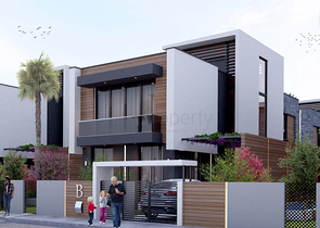 Виллы планировки 5+2 в районе Дошемеалты - Анталия 