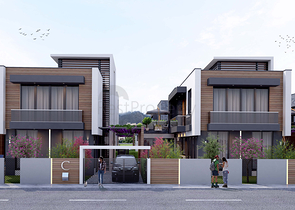 Виллы планировки 5+2 в районе Дошемеалты - Анталия 