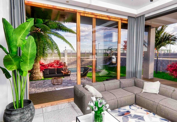 Просторные виллы планировки 4+1 в районе Дошемеалты - Анталия 