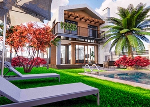 Просторные виллы планировки 4+1 в районе Дошемеалты - Анталия 