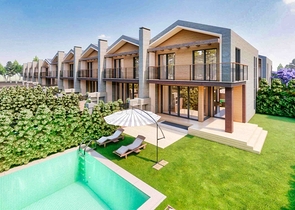 Просторные виллы планировки 4+1 в районе Дошемеалты - Анталия 