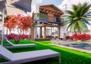 Просторные виллы планировки 4+1 в районе Дошемеалты - Анталия 