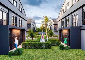 Вилла планировки 7+1 в микрорайоне Моллаюсуф - Анталия 