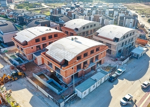 Вилла планировки 7+1 в микрорайоне Моллаюсуф - Анталия 