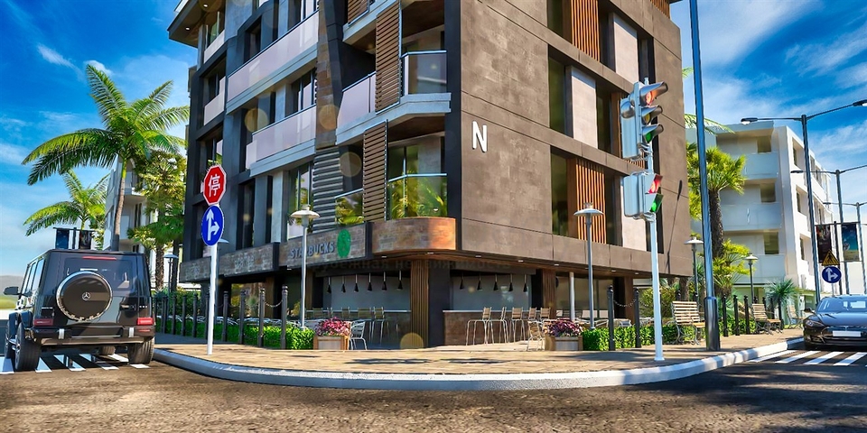 Квартиры планировки 4+1 в микрорайоне Хурма - Анталия