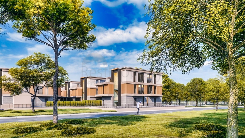 Виллы планировки 6+2 в районе Алтынташ - Анталия 