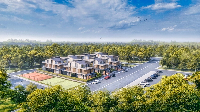 Виллы планировки 6+2 в районе Алтынташ - Анталия 