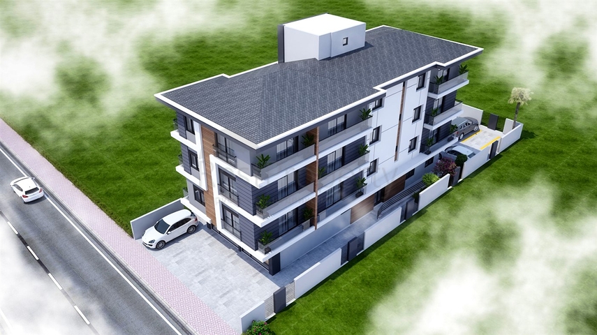 Квартиры планировки 2+1 в районе Кепез - Анталия 