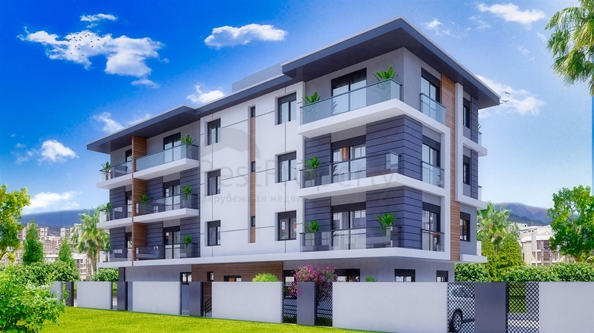 Квартиры планировки 2+1 в районе Кепез - Анталия 