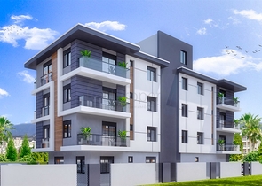 Квартиры планировки 2+1 в районе Кепез - Анталия 