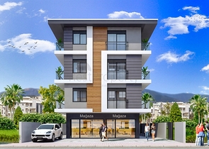 Квартиры планировки 2+1 в районе Кепез - Анталия 