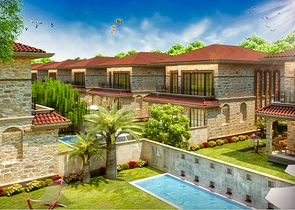 Виллы планировки 4+1 в районе Дошемеалты - Анталия 