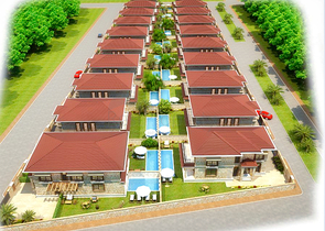 Виллы планировки 4+1 в районе Дошемеалты - Анталия 