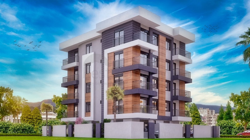 Квартиры планировки 1+1  в микрорайоне Кызыларык - Анталия 