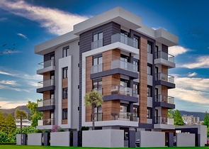 Квартиры планировки 1+1  в микрорайоне Кызыларык - Анталия 