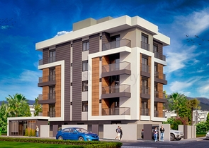 Квартиры планировки 1+1  в микрорайоне Кызыларык - Анталия 