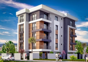 Квартиры планировки 1+1  в микрорайоне Кызыларык - Анталия 