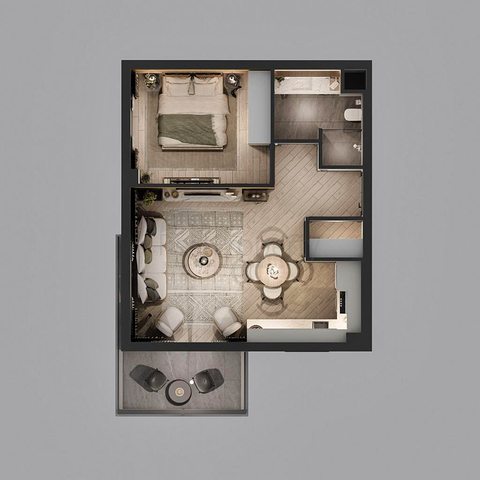 Инвестиционный проект в микрорайоне Алтынташ - Анталия  