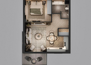 Инвестиционный проект в микрорайоне Алтынташ - Анталия  