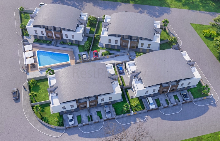 Виллы в комплексе,планировки 5+1 в районе Дошемеалты - Анталия 