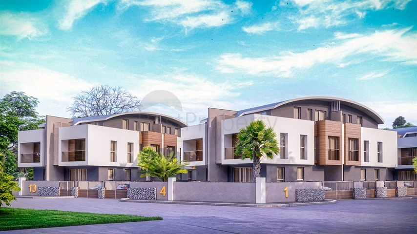 Виллы в комплексе,планировки 5+1 в районе Дошемеалты - Анталия 