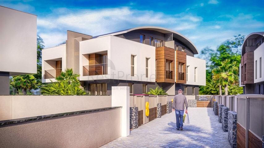 Виллы в комплексе,планировки 5+1 в районе Дошемеалты - Анталия 