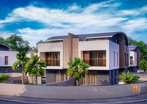 Виллы в комплексе,планировки 5+1 в районе Дошемеалты - Анталия 