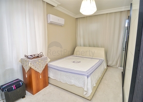 Квартира с мебелью планировки 3+1 в центре города Анталия