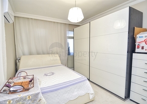 Квартира с мебелью планировки 3+1 в центре города Анталия